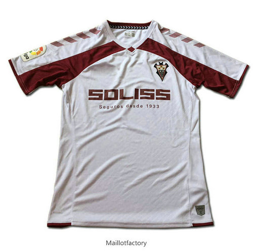 Pas cher Maillot du Albacete 2019/20 Domicile Blanc