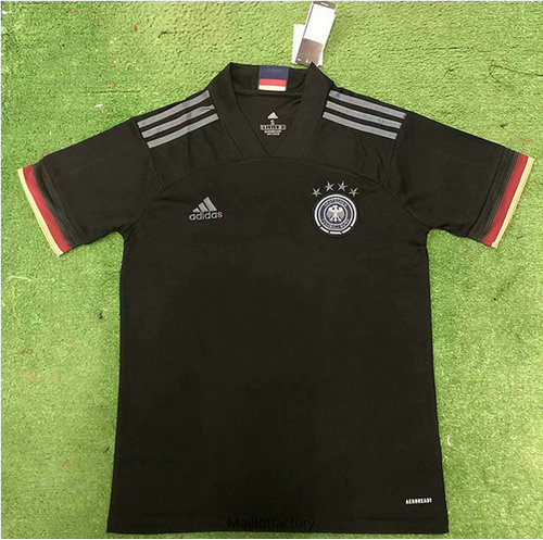 Vente Maillot du Allemagne 2019/20 Exterieur Noir