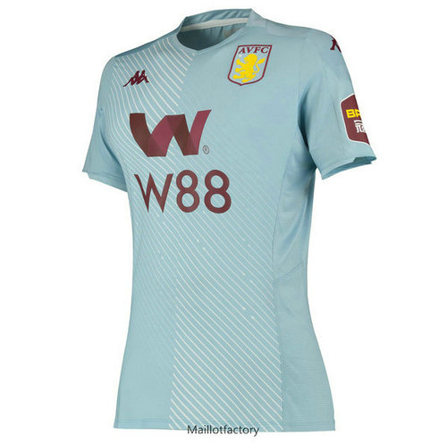 Nouveaux Maillot du Aston Villa Femme 2019/20 Exterieur