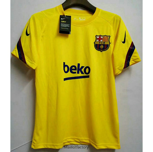 Nouveaux Maillot du Barcelone 2020/21 Jaune