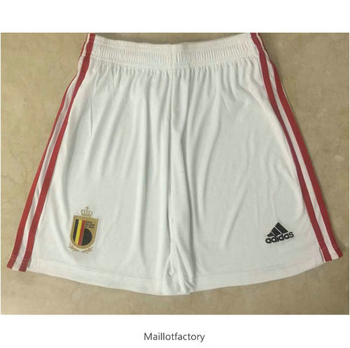 Flocage Maillot du Belgique 2020/21 Blanc Short