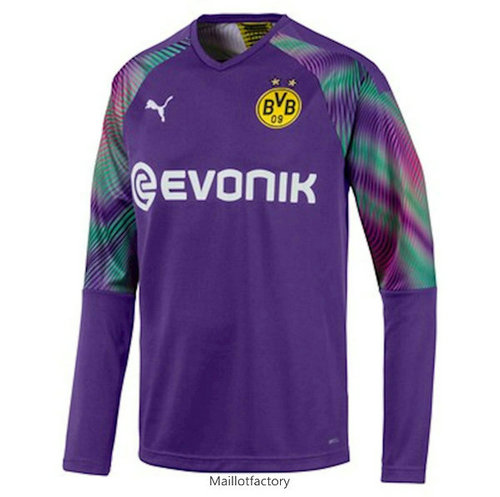 Pas cher Maillot du Borussia Dortmund 2019/20 Exterieur Manche Longue Gardien De But