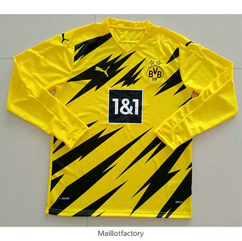 Vente Maillot du Borussia Dortmund 2020/21 Domicile Manche Longue