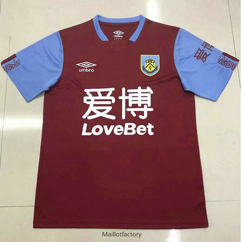 Nouveaux Maillot du Burnley 2019/20 Domicile