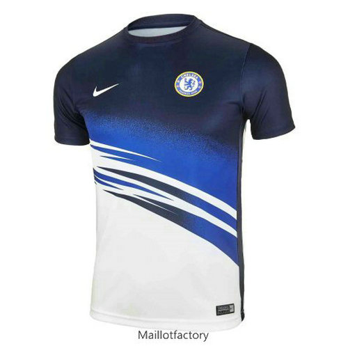 Nouveaux Maillot du Chelsea Entraînement 2019/20 Bleu/Blanc