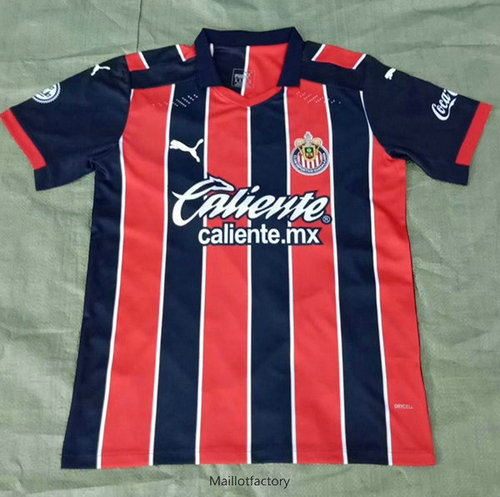 Achat Maillot du Chivas 2020/21 Exterieur Rouge/Noir