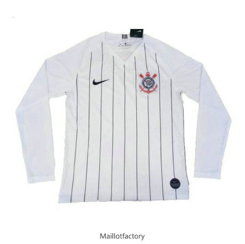 Achetés Maillot du Corinthiens 2019/20 Domicile Manche Longue Blanc