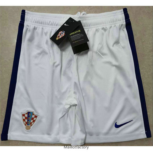 Vente Maillot du Croatie 2020/21 Blanc Short