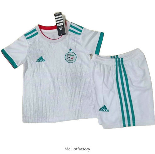 Soldes Maillot du Algérie Enfant 2019/20 Domicile Blanc