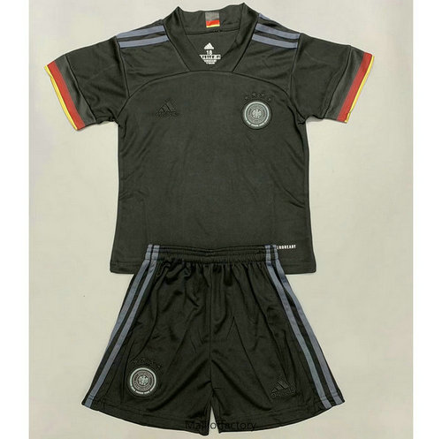 Flocage Maillot du Allemagne Enfant 2020/21 Exterieur Noir