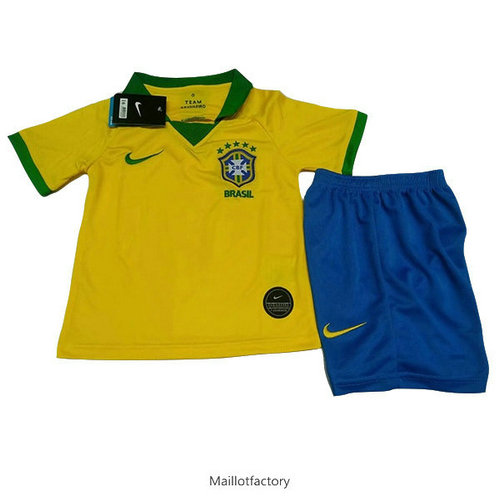 Nouveaux Maillot du Brésil Enfant 2019/20 Domicile