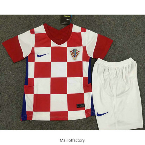 Vente Maillot du Croatie Enfant 2020/21 Domicile