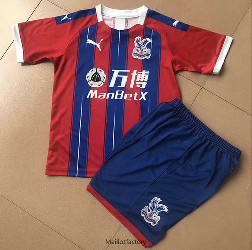 Pas cher Maillot du Crystal Palace Enfant 2019/20 Domicile