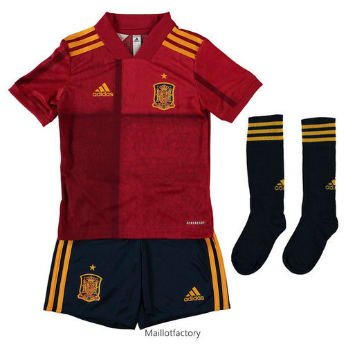 Nouveaux Maillot du Espagne EnfantUEFA Euro 2020/21 Domicile