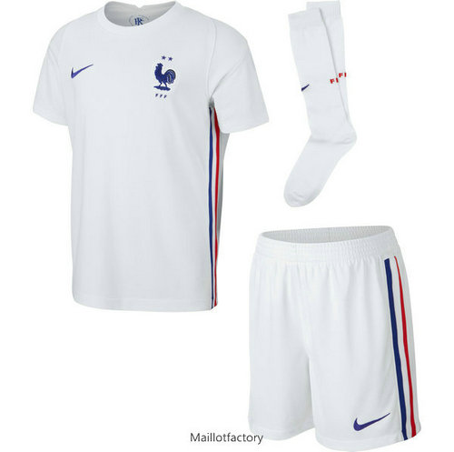 Pas cher Maillot du France Enfant 2020/21 Exterieur