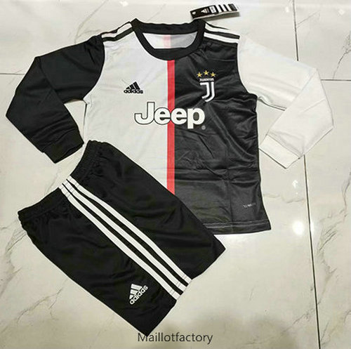 Achat Maillot du Juventus Enfant 2019/20 Domicile Manche Longue