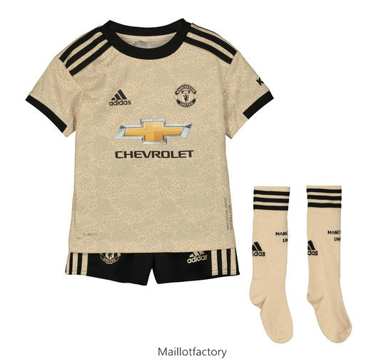 Pas cher Maillot du Manchester United Enfant 2019/20 Exterieur