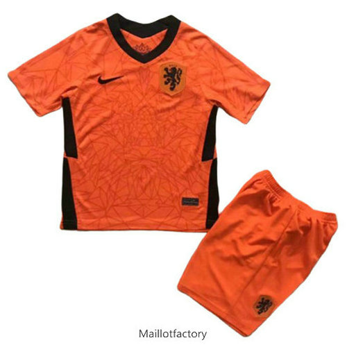 Nouveaux Maillot du Pays-Bas Enfant 2020/21 Domicile EURO