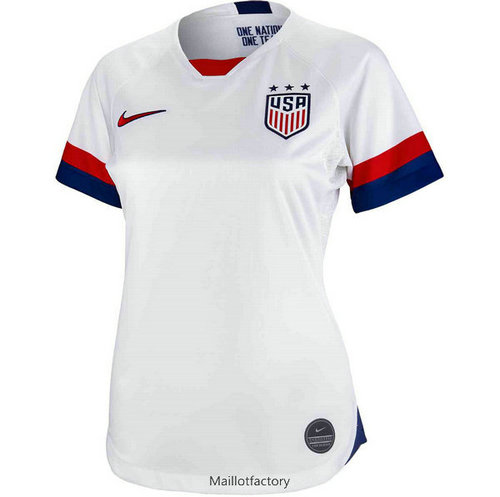 Prix Maillot du États-Unis Femme 2019/20 Domicile Blanc