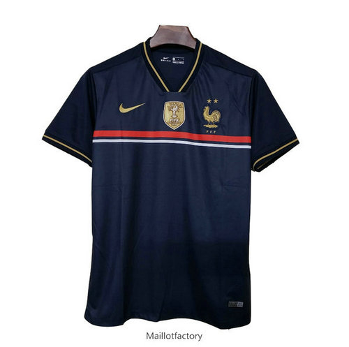 Soldes Maillot du France 2019/20 Domicile Bleu Marine fans