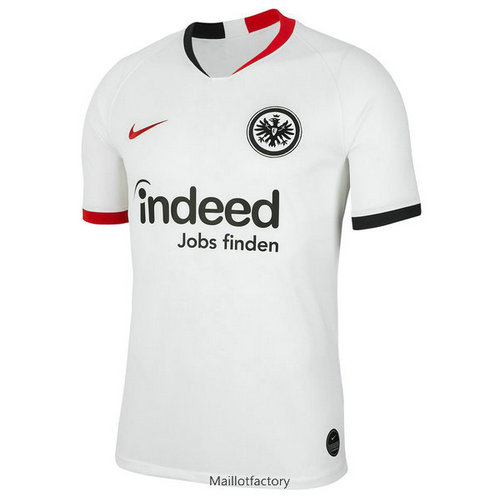 Pas cher Maillot du Francfort 2019/20 Exterieur Blanc