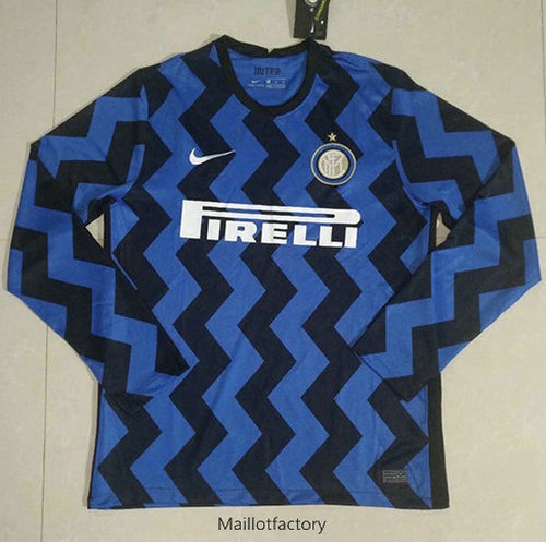 Achetez Maillot du Inter Milan 2020/21 Domicile Manche Longue