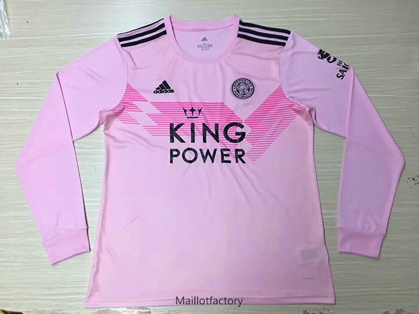 Prix Maillot du Leicester City 2019/20 Exterieur Manche Longue