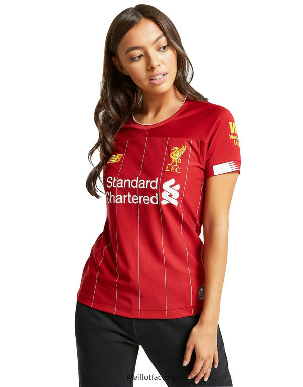 Flocage Maillot du Liverpool Femme 2019/20 Domicile Rouge