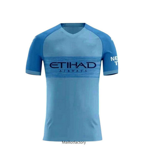 Soldes Maillot du Manchester City 2019/20 Domicile Bleu