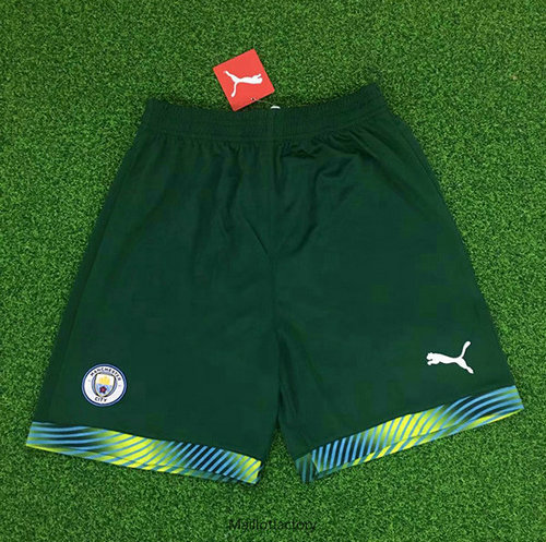 Flocage Maillot du Manchester City 2019/20 Gardien De But Short Vert