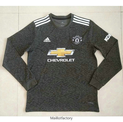 Achetés Maillot du Manchester United 2020/21 Exterieur Manche Longue