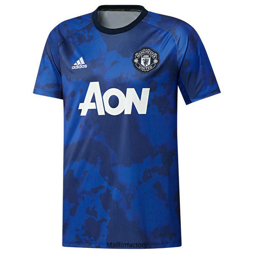 Flocage Maillot du Manchester United Entraînement 2019/20 Bleu