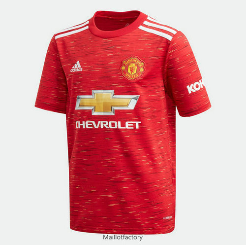 Pas cher Maillot du Manchester united 2020/21 Domicile