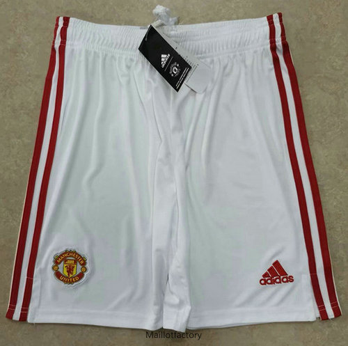 Nouveaux Maillot du Manchester United Short 2020/21 Domicile