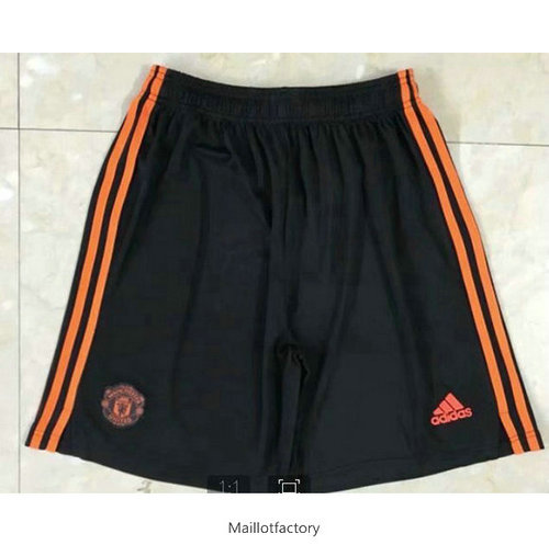 Pas cher Maillot du Manchester United Orange Short 2020/21