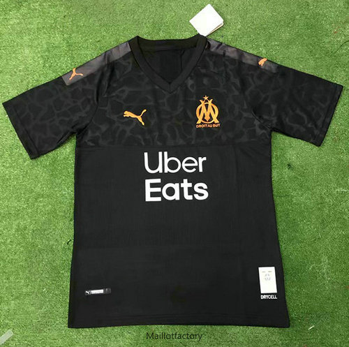 Flocage Maillot du Marseille Uber Eats 2019/20 Third Noir