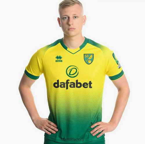 Achetés Maillot du Norwich City 2019/20 Domicile