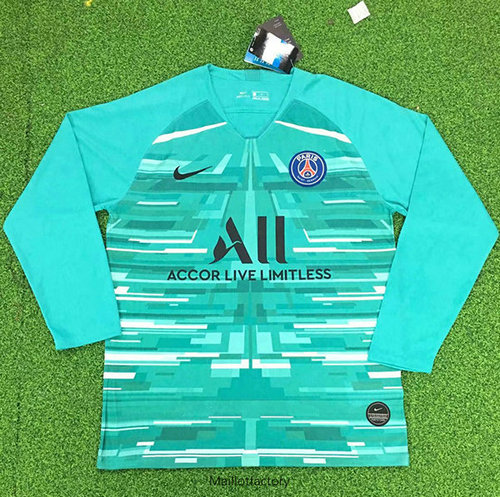 Achetez Maillot du PSG 2019/20 Gardien De But Manche Longue Vert