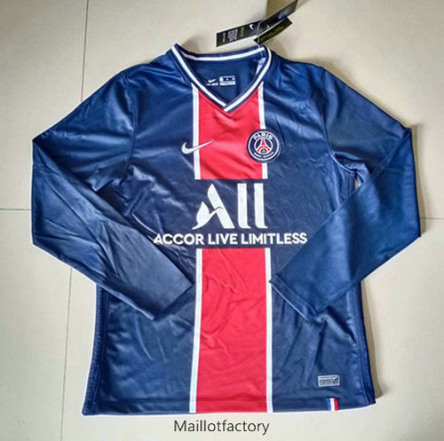 Prix Maillot du PSG 2020/21 Domicile Manche Longue