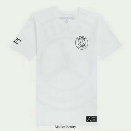 Achetés Maillot du PSG Jordan Entraînement Logo 2019/20 Blanc