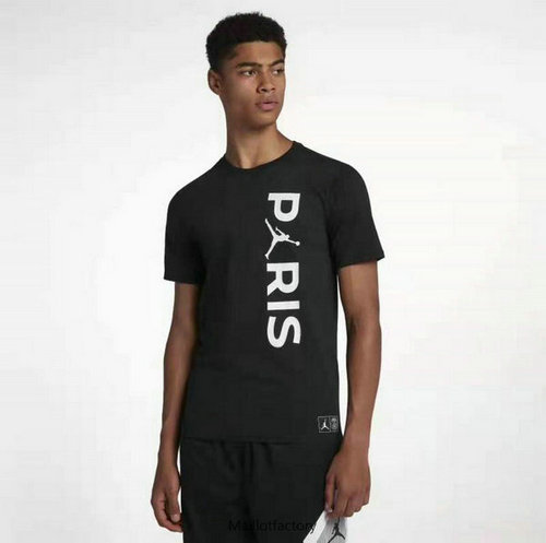 Prix Maillot du PSG Jordan Entraînement WORDMARK 2019/20 Noir