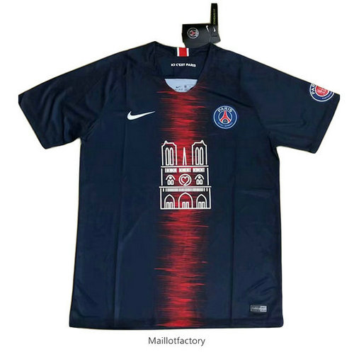 Pas cher Maillot du PSG special edition 2019/20 Bleu Marine