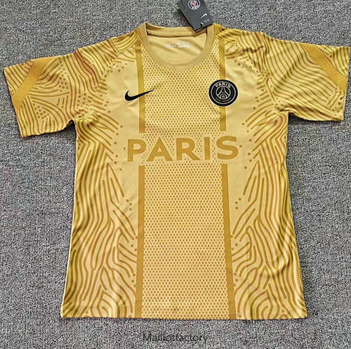 Soldes Maillot du PSG Entraînement 2020/21 Jaune