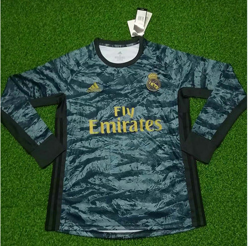 Soldes Maillot du Real Madrid 2019/20 Gardien De But Manche Longue