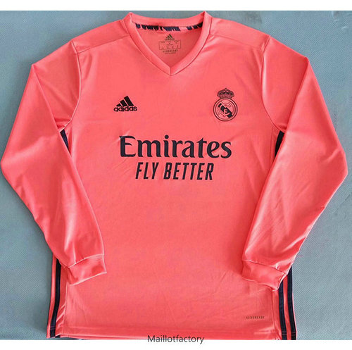 Nouveaux Maillot du Real Madrid 2020/21 Exterieur Manche Longue