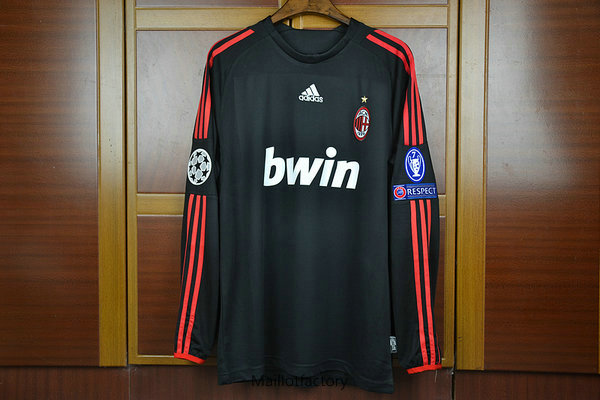 Flocage Retro Maillot du AC Milan 2009-10 Manche Longue Third