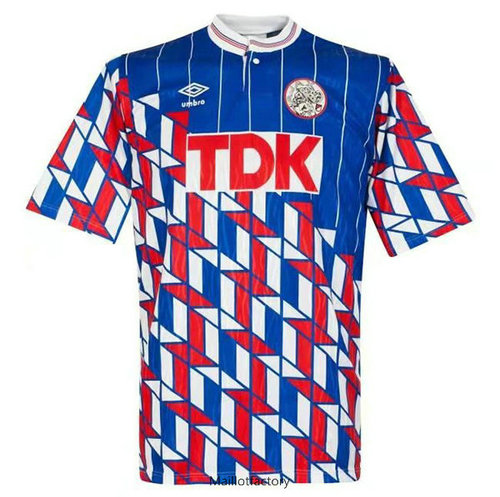 Nouveaux Retro Maillot du Ajax 1990 Exterieur