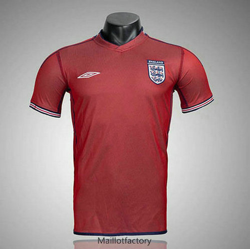 Nouveaux Retro Maillot du Angleterre Coupe du Monde 2002-03 Exterieur