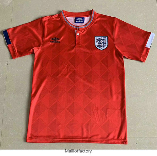 Vente Retro Maillot du Angleterre 1989 Exterieur