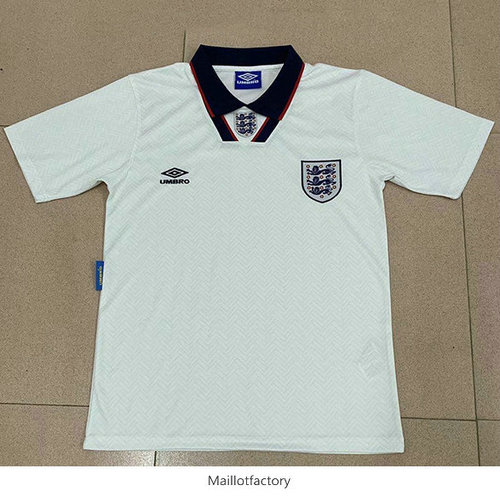 Pas cher Retro Maillot du Angleterre 1994 Domicile